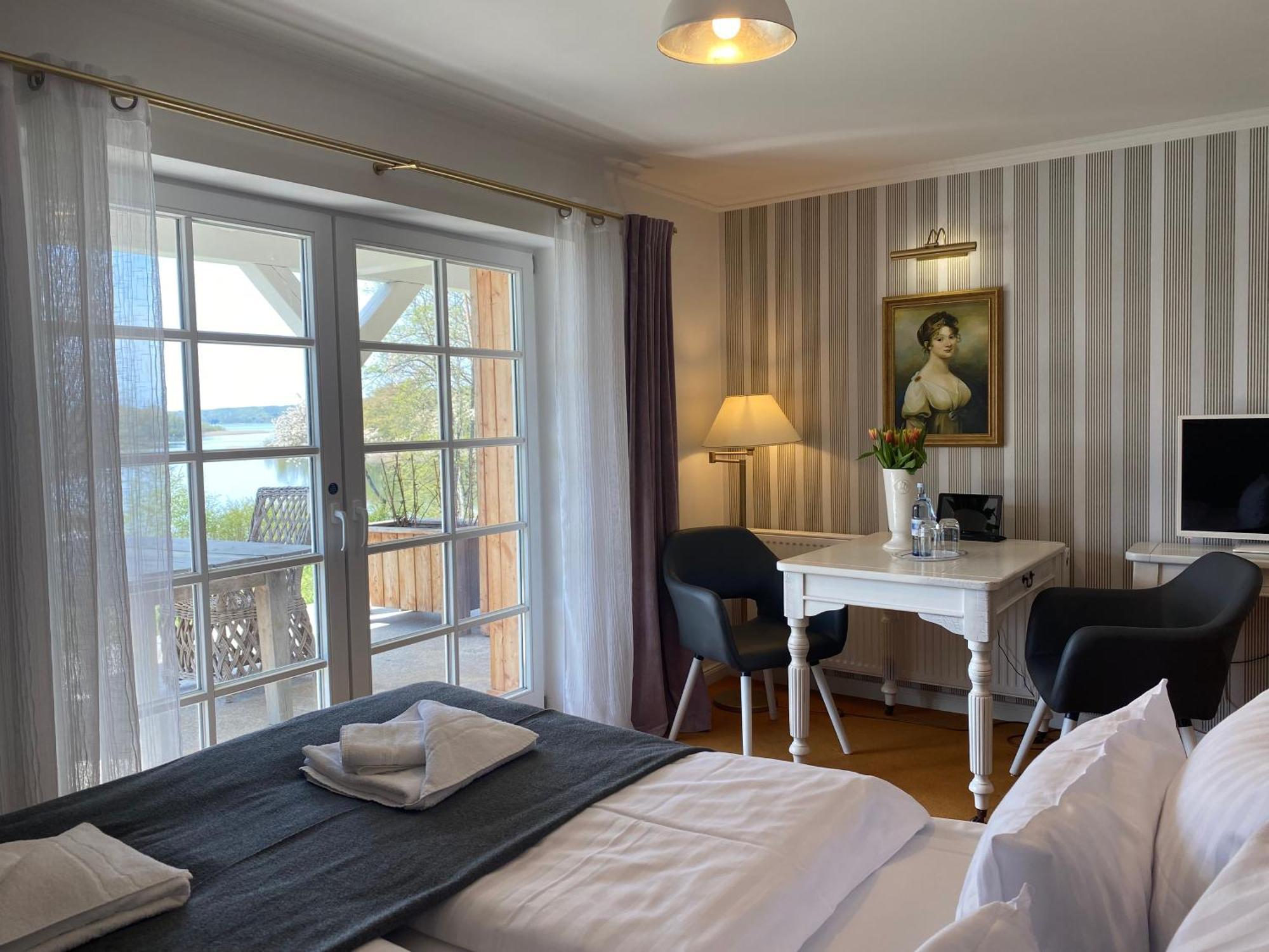 Seehotel Lichtenberg Bagian luar foto