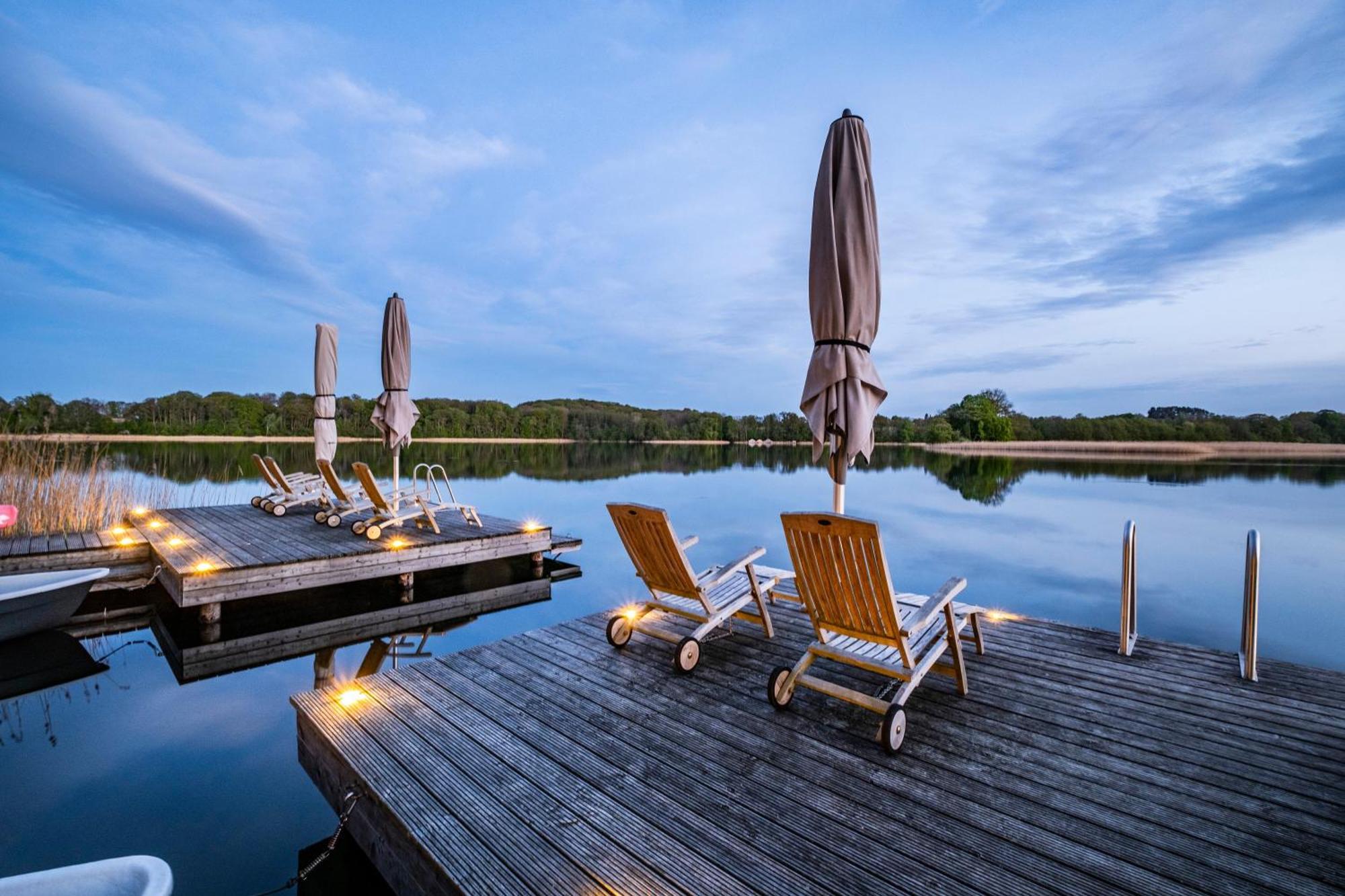 Seehotel Lichtenberg Bagian luar foto
